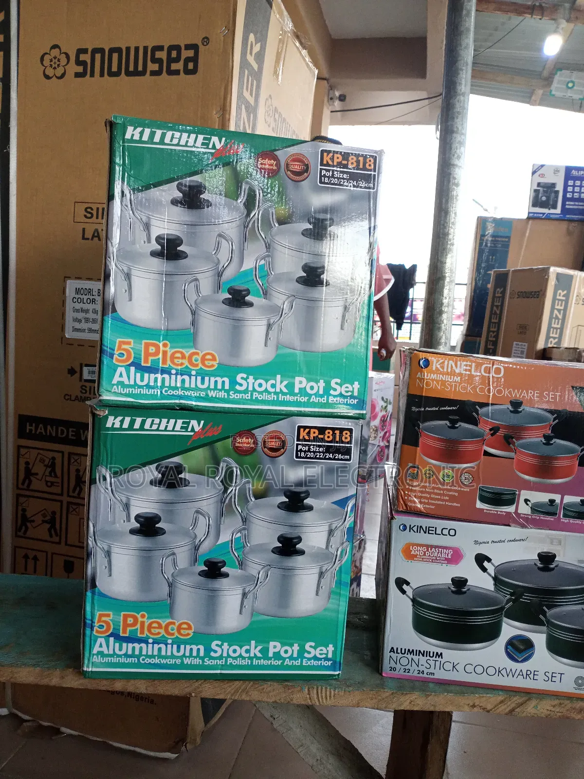 Kitchen Plus 5pc Kitchen Combo Pot Cooking Set