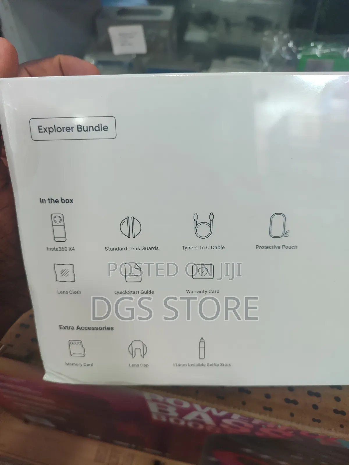 Insta360 X4 360 Action Camera Explorer Bundle