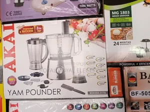 Akai 3L Yam Pounder/Food Processor 1000W