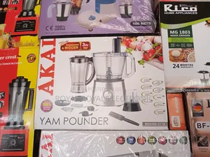 Akai 3L Yam Pounder/Food Processor 1000W