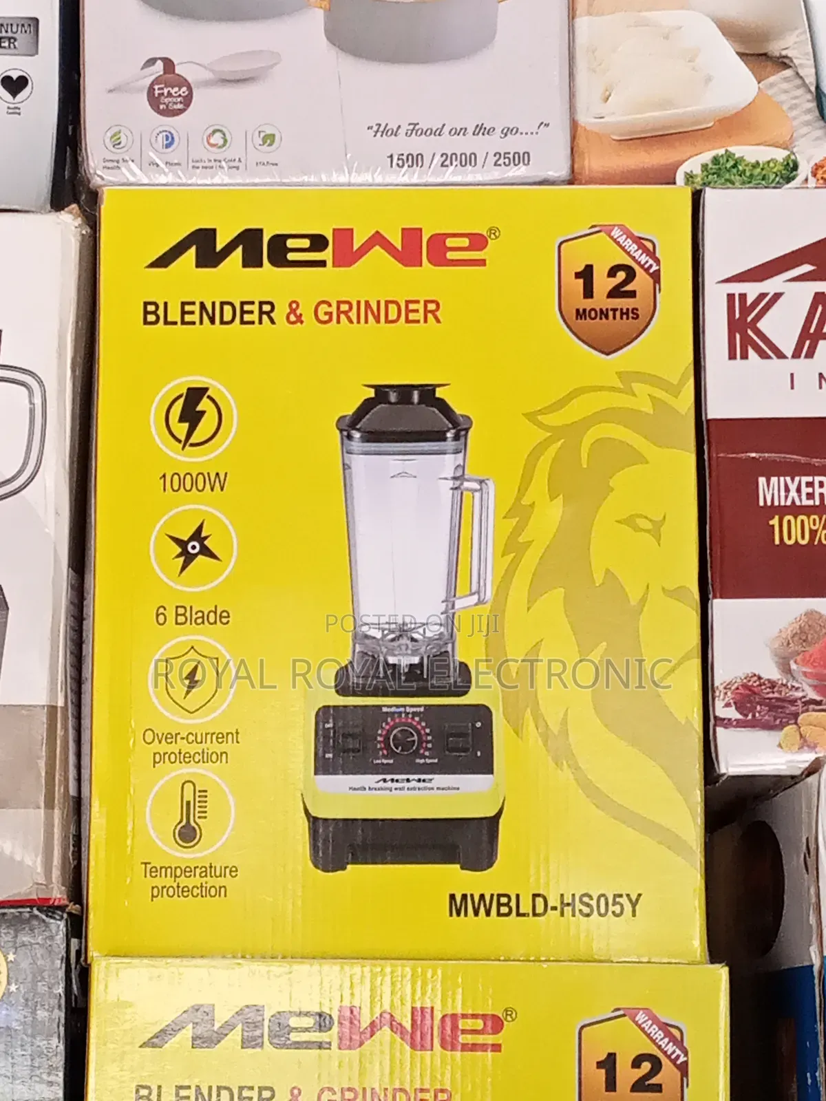 Mewe Powerful 1000w Multifunction Blender