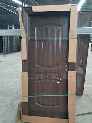 China Steel 2 Panel Door