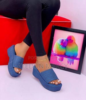 Denim Ladies Slippers