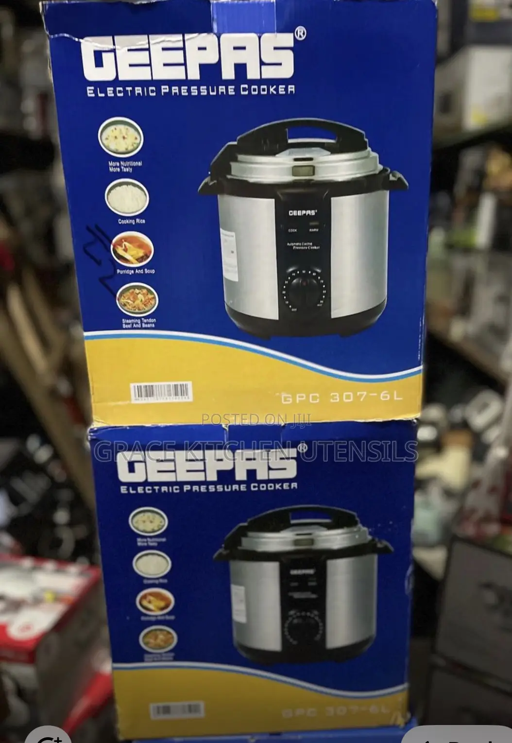 Geepas 6L Pressure Cooker