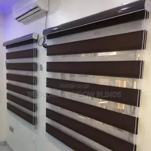Coffee Brown Window Blinds
