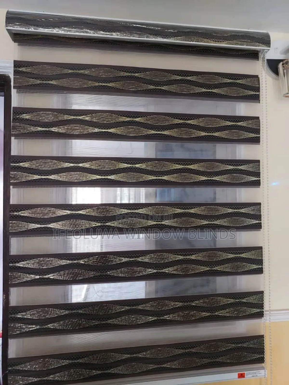 Coffee Brown Window Blinds