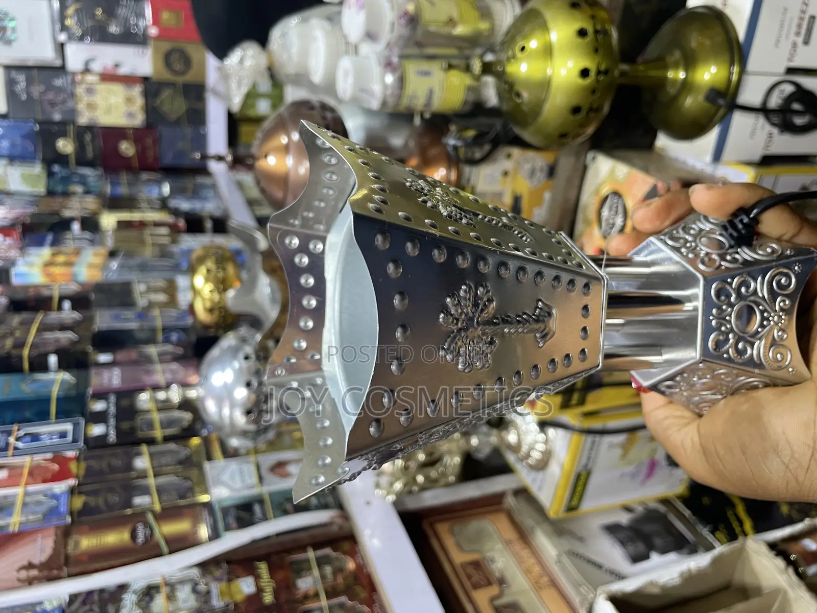 Silver Incense Burner