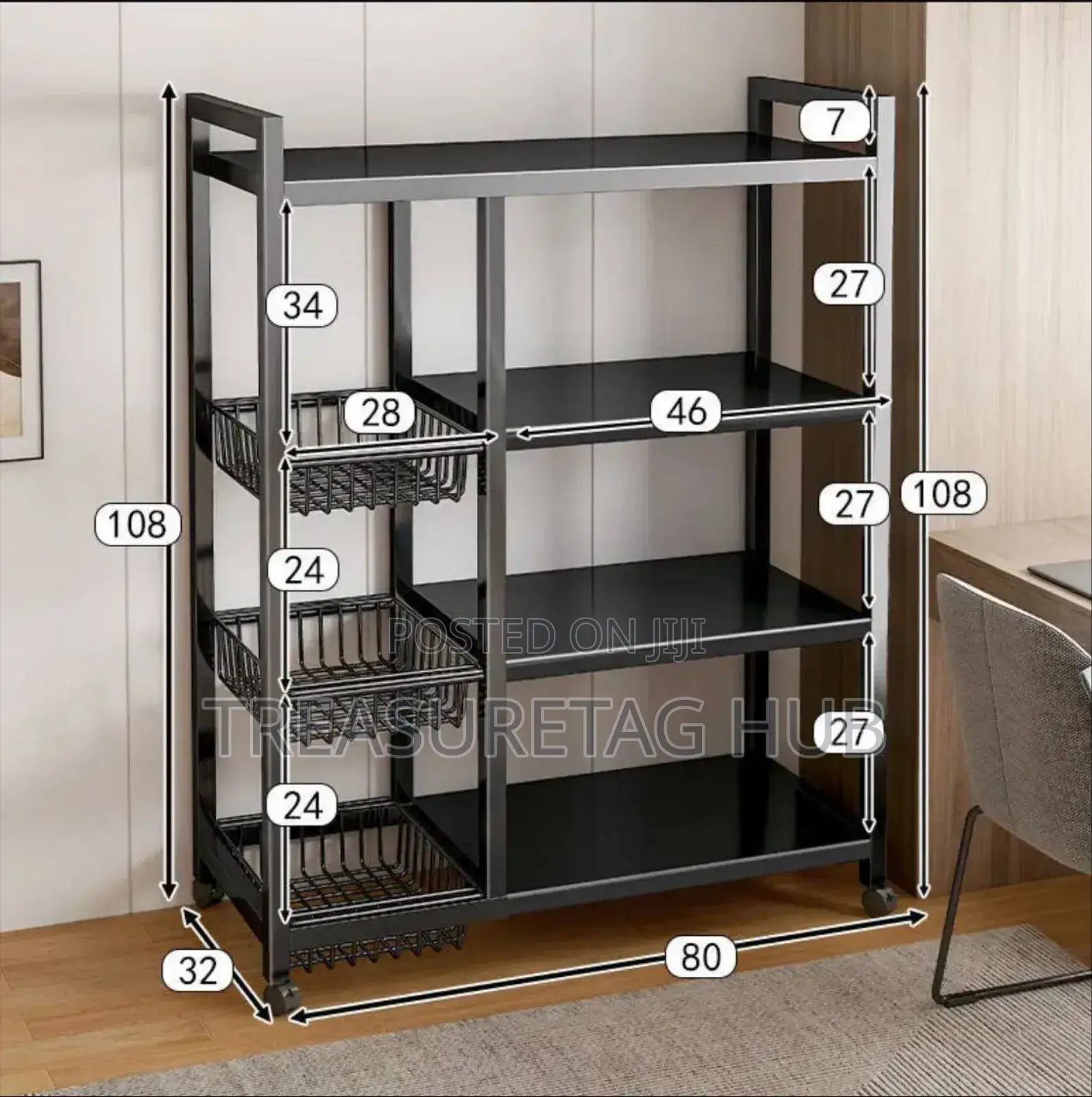 4 Layers Shelf/ Cabinet Rack Fruit Storage