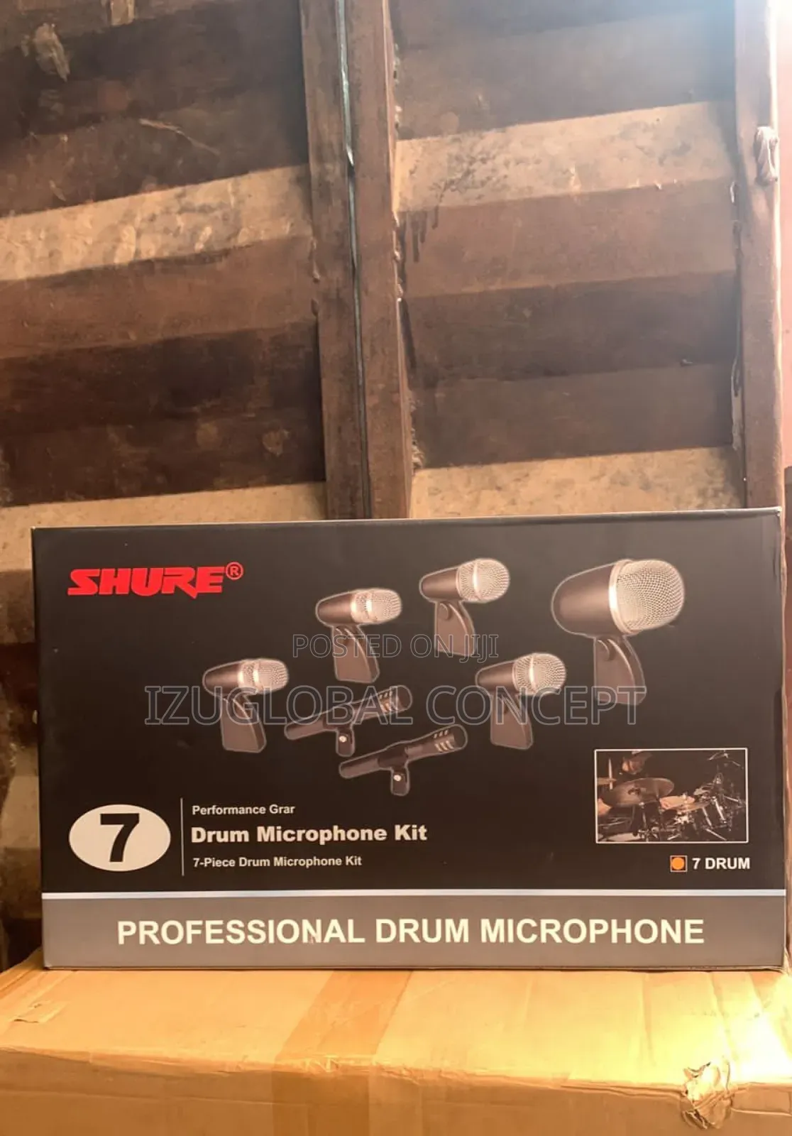 Shure Drum Microphone 7kit Sh-DKT-7b
