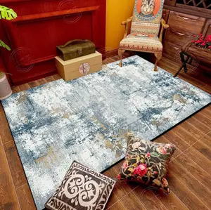 Quality 3d Living Room Designed Super Soft Center Rug.