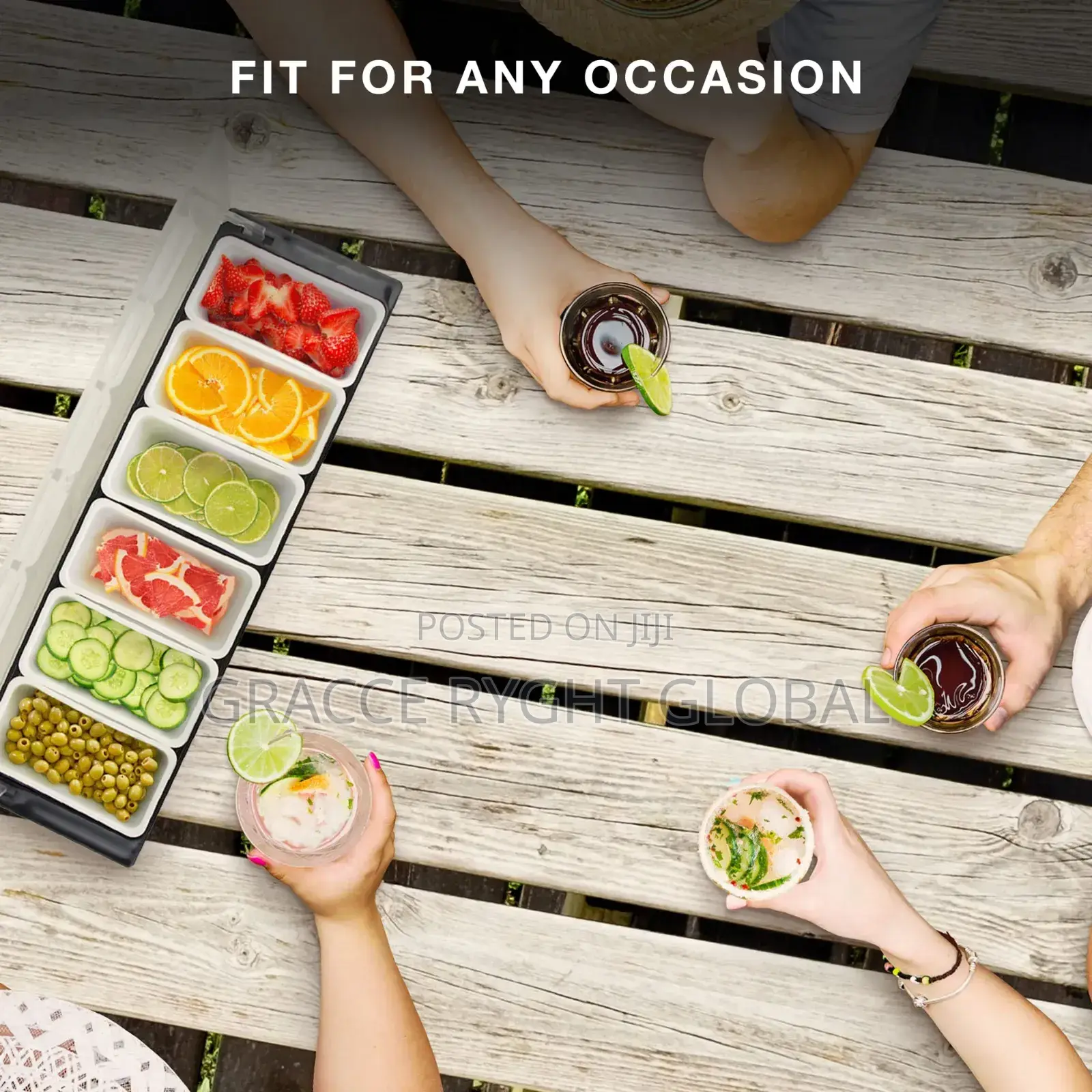 Bar Garnish Tray