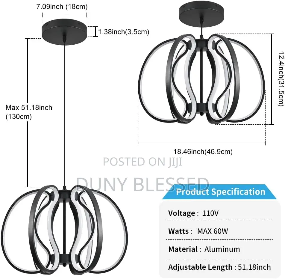 Modern LED Chandelier