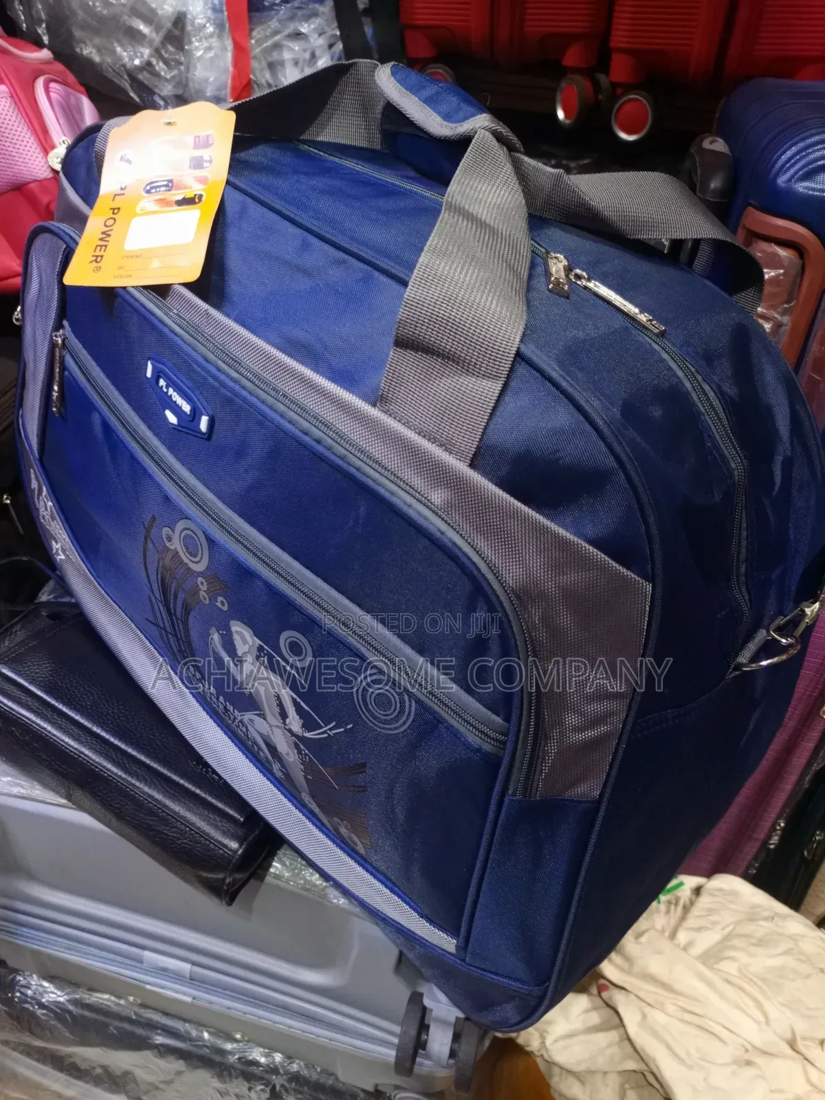Satin Travel Light Bag
