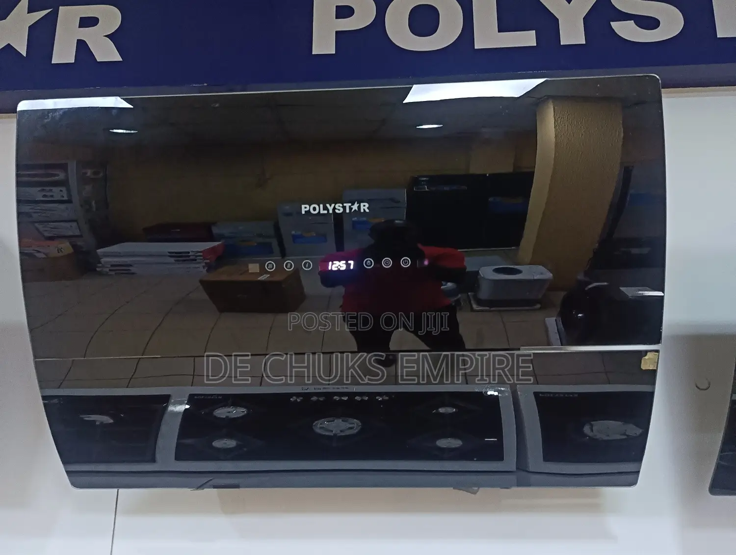 Polystar 60cm DIGITAL RANGE HOOD Charcoal Filter + Hand Wave