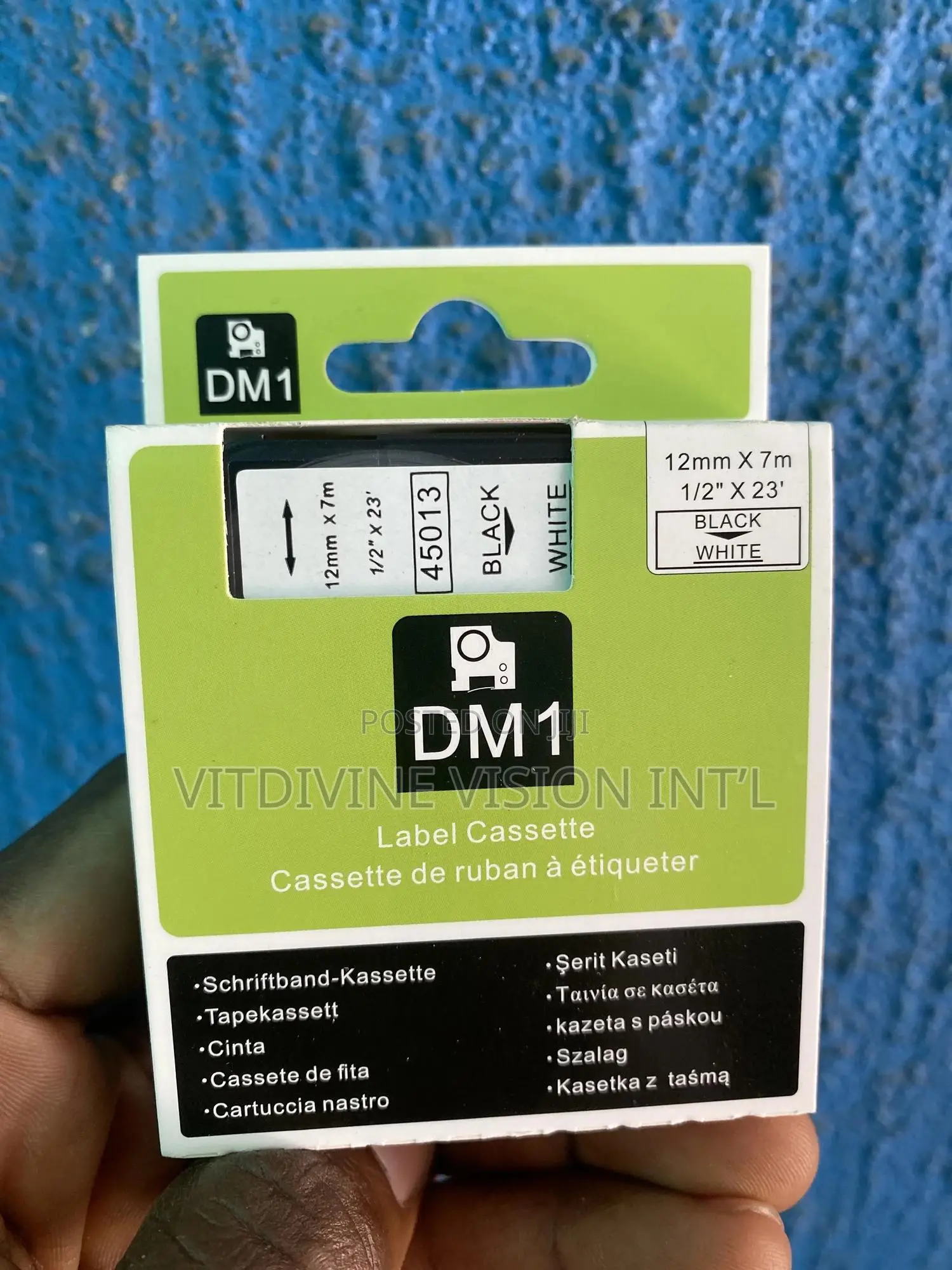 Dymo 12mm D1 Labelling Tape