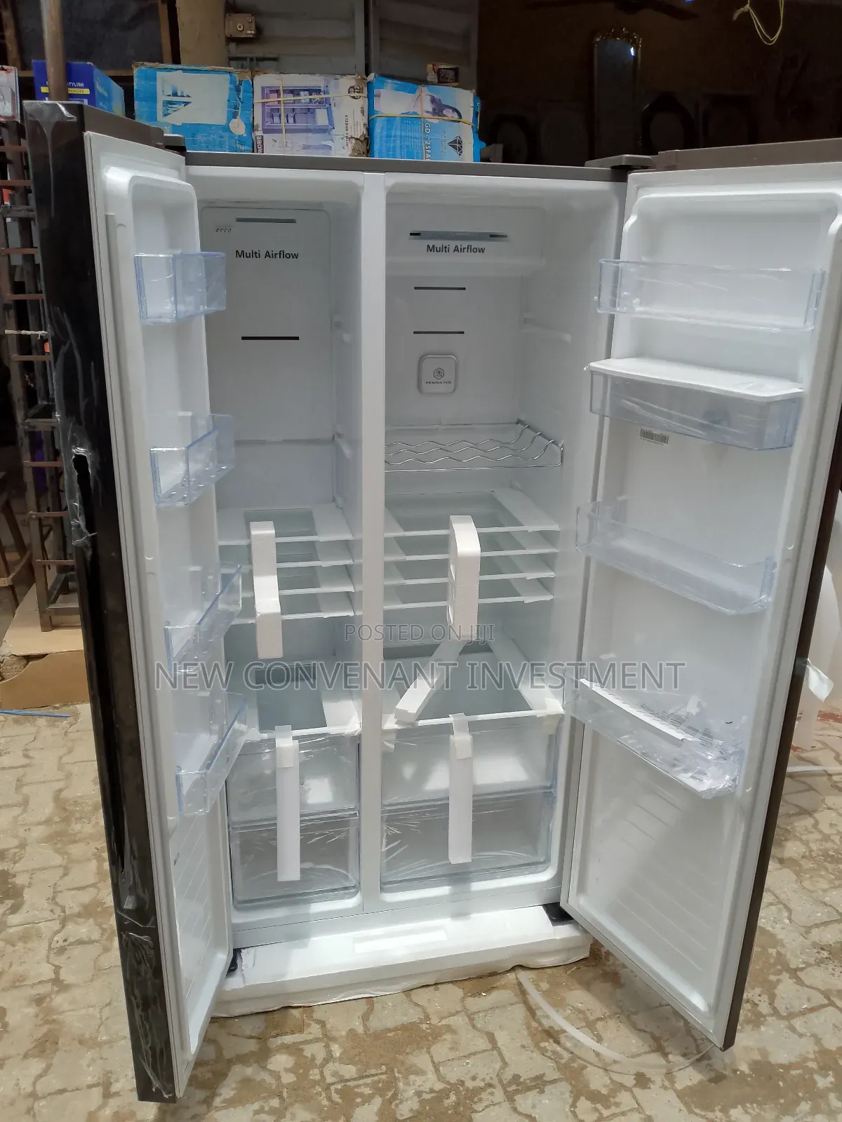 Original Hisense Side by Side Refrigerator Model Number Rc