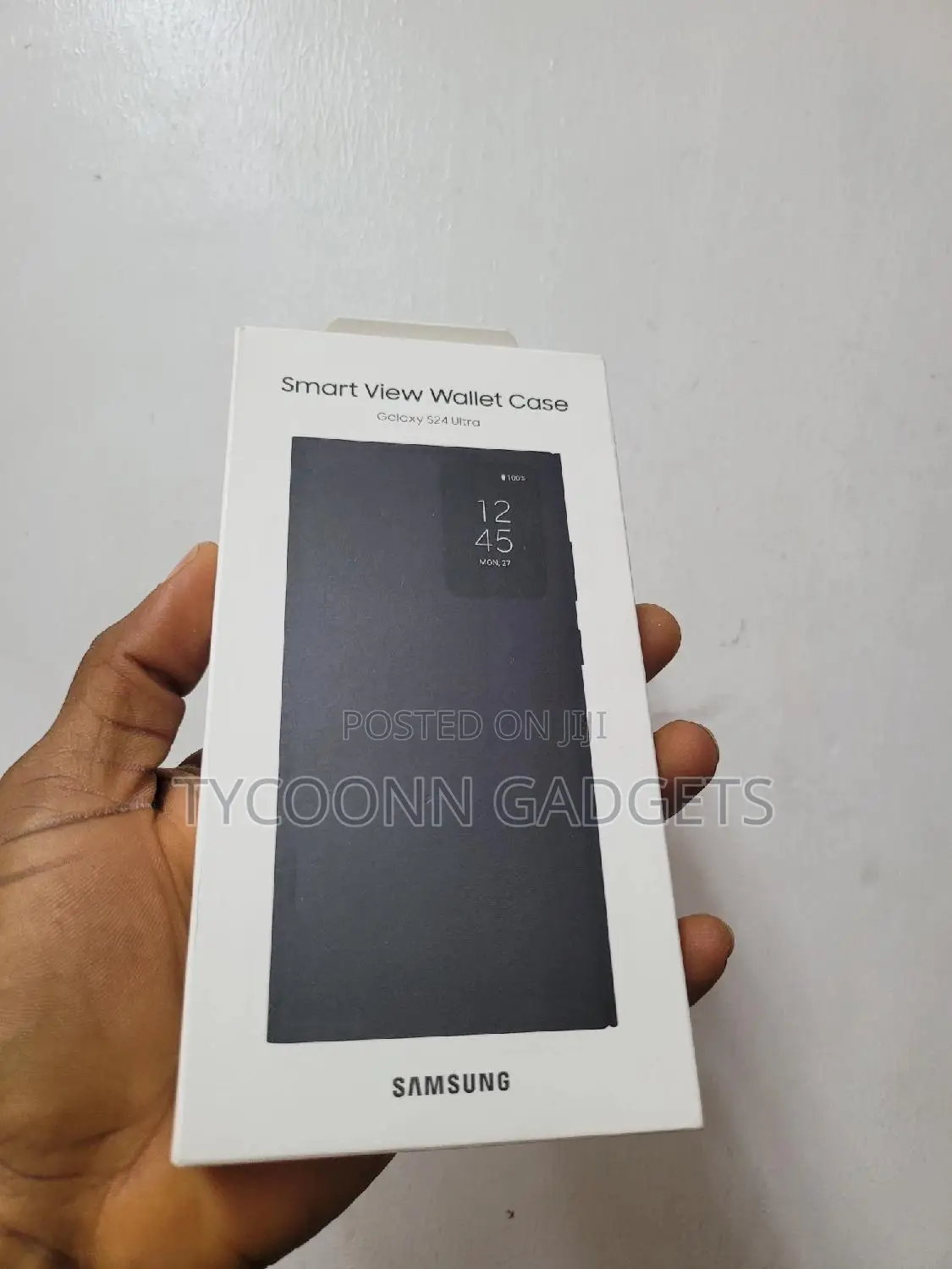 Samsung Galaxy S24 Ultra S-View Sensor Wallet Flip Case