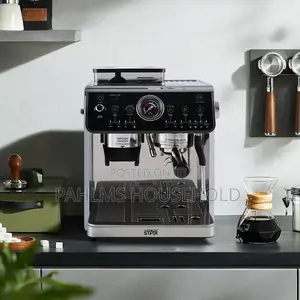 Commercial Espresso Coffee Maker With Integrated Grinder
