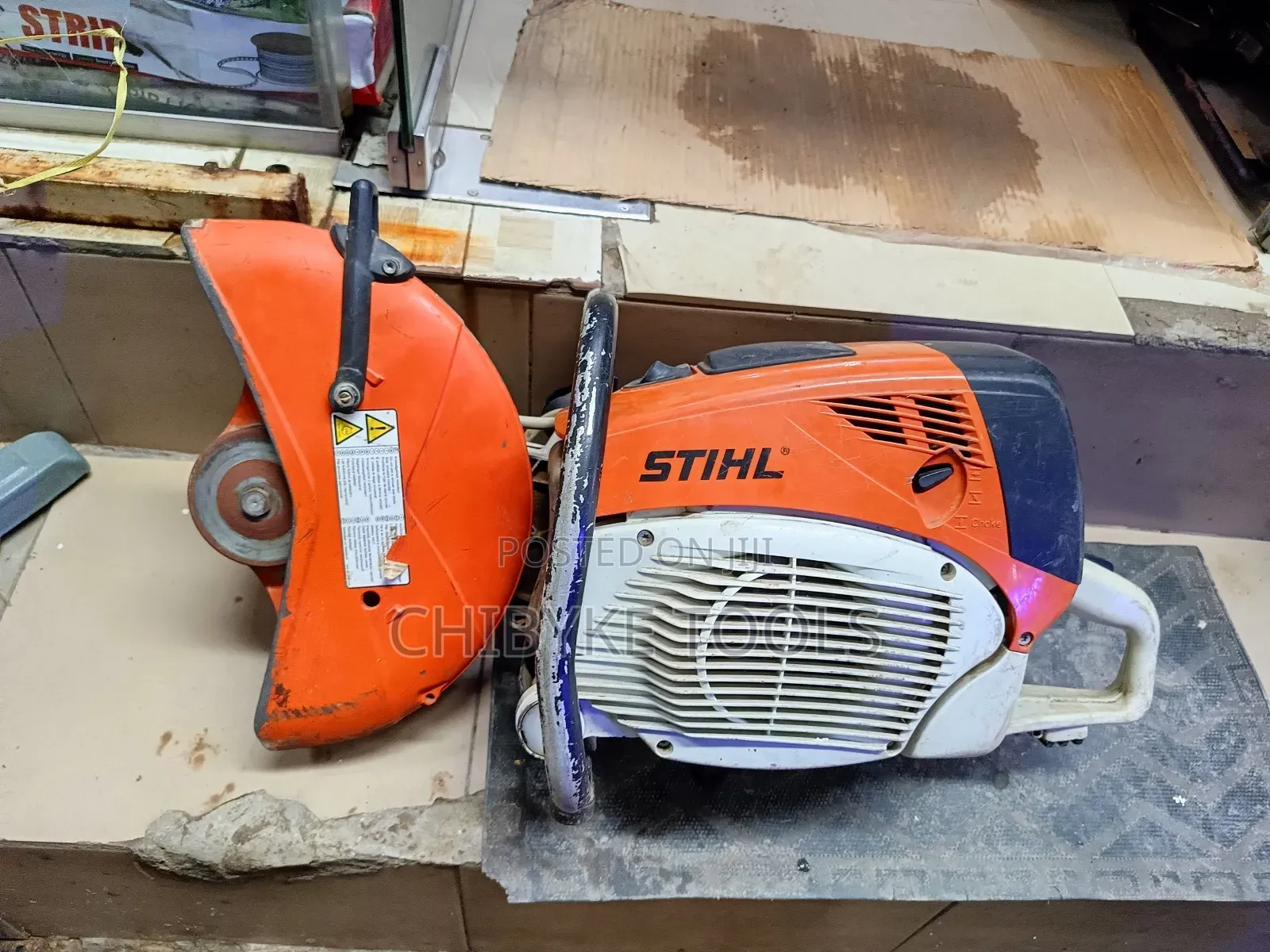Stihl Asphalt Cutting Machine TS700 Used