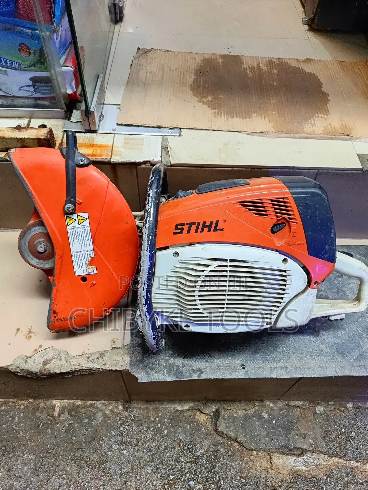 Stihl Asphalt Cutting Machine TS700 Used