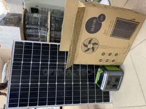 300W Solar Kit + 100W Panel + Solar Fan