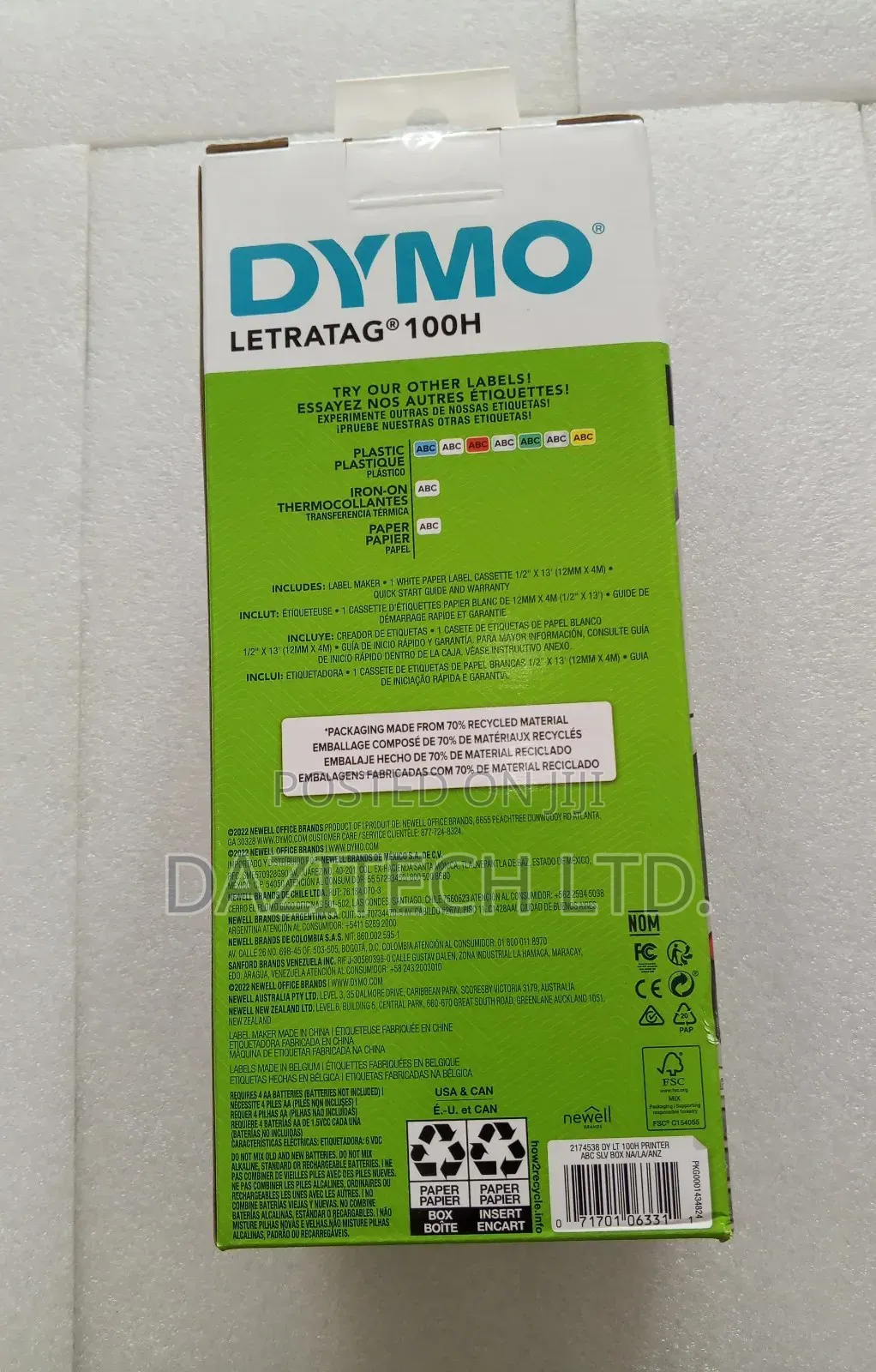 Dymo Letratag 100H Label Maker