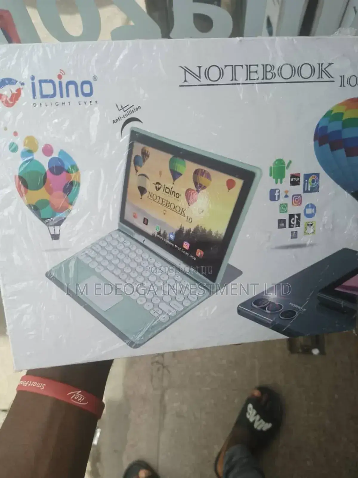 New Idino Notebook 10 512 GB Blue