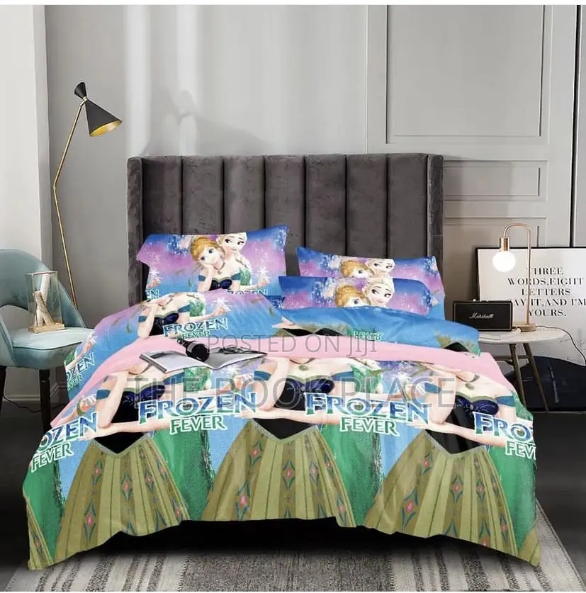 American Multi Colored Bedsheet and Duvet