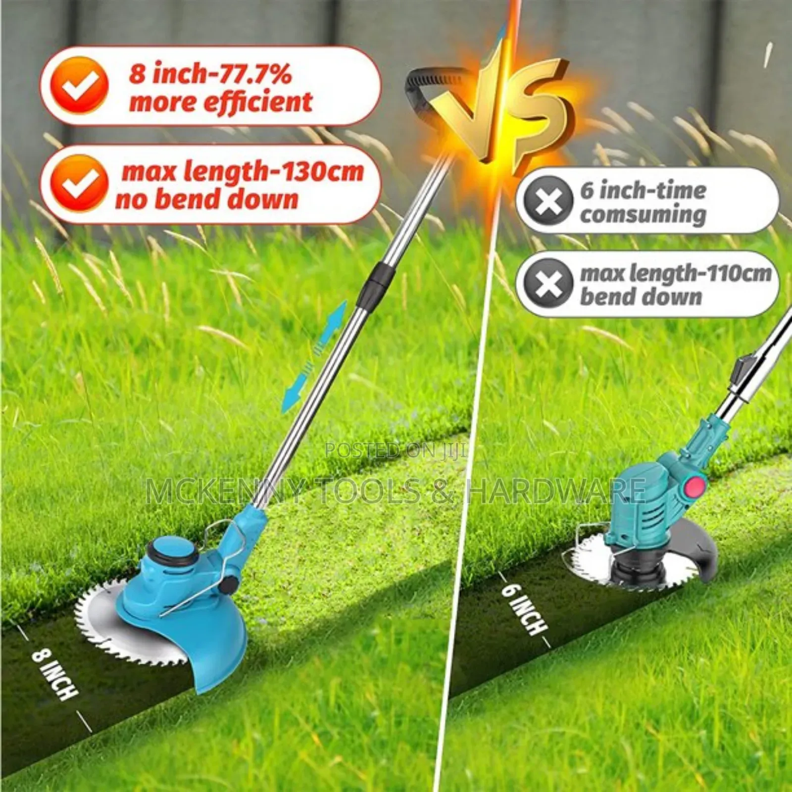 Cordless Weed Wacker String Trimmer Electric Grass Trimmer
