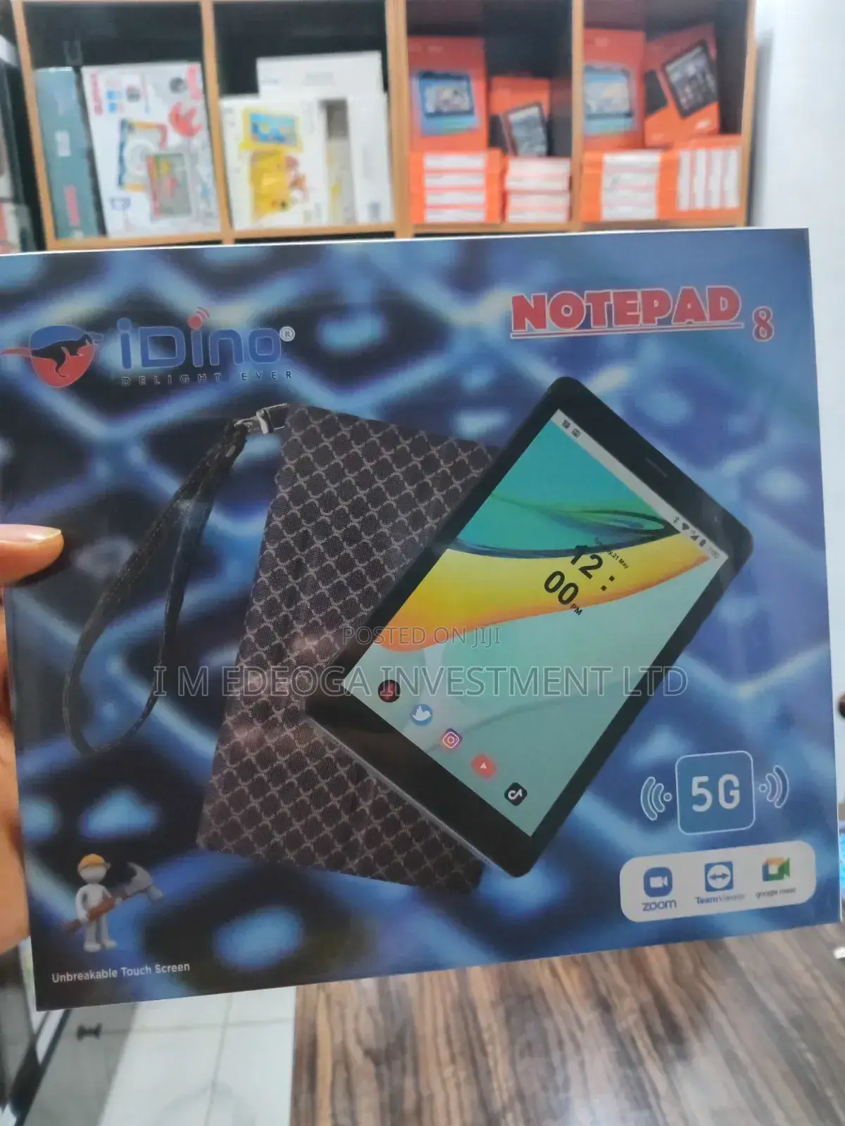 New Idino Note Pad 8 256 GB Gray
