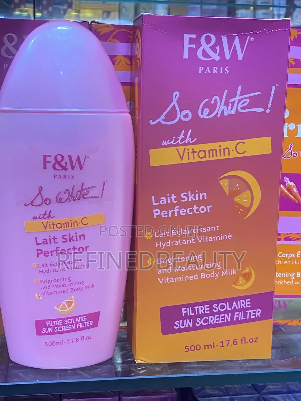 Fair and White So White! With Vitamin C