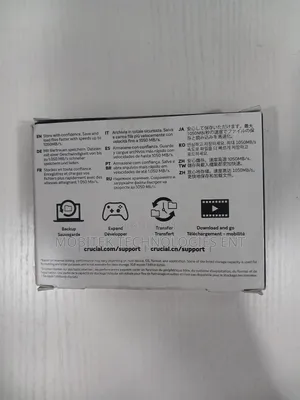 2tb Crucial X8 Ssd External Portable Storage Drive 1050mb/S