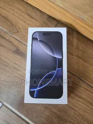 New Apple iPhone 16 Pro Max 256 GB Black