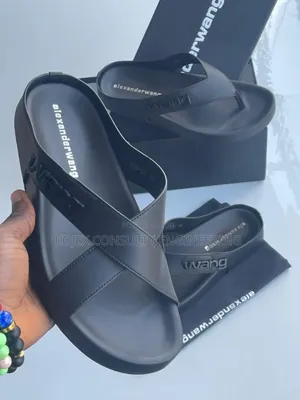 Wang Quality Leather Slippers