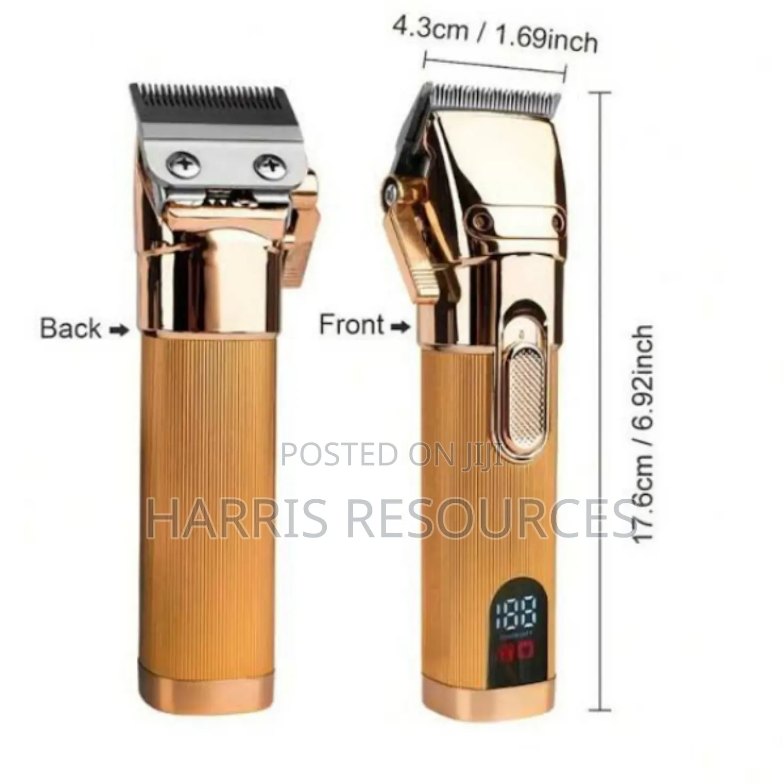 Wmark Rechargeable Clipper With LED -NG-121