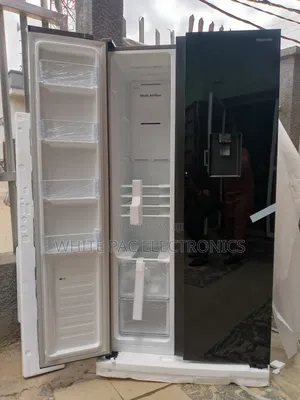New Hisense Inverter Mirror Fridge Freezer 529l Dispenser