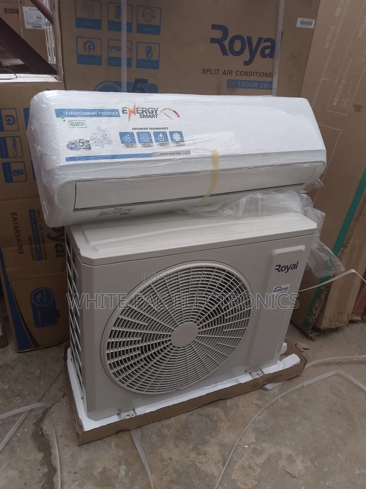 Royal 2hp Inverter Air Conditioner Split Unit Extra Cooling