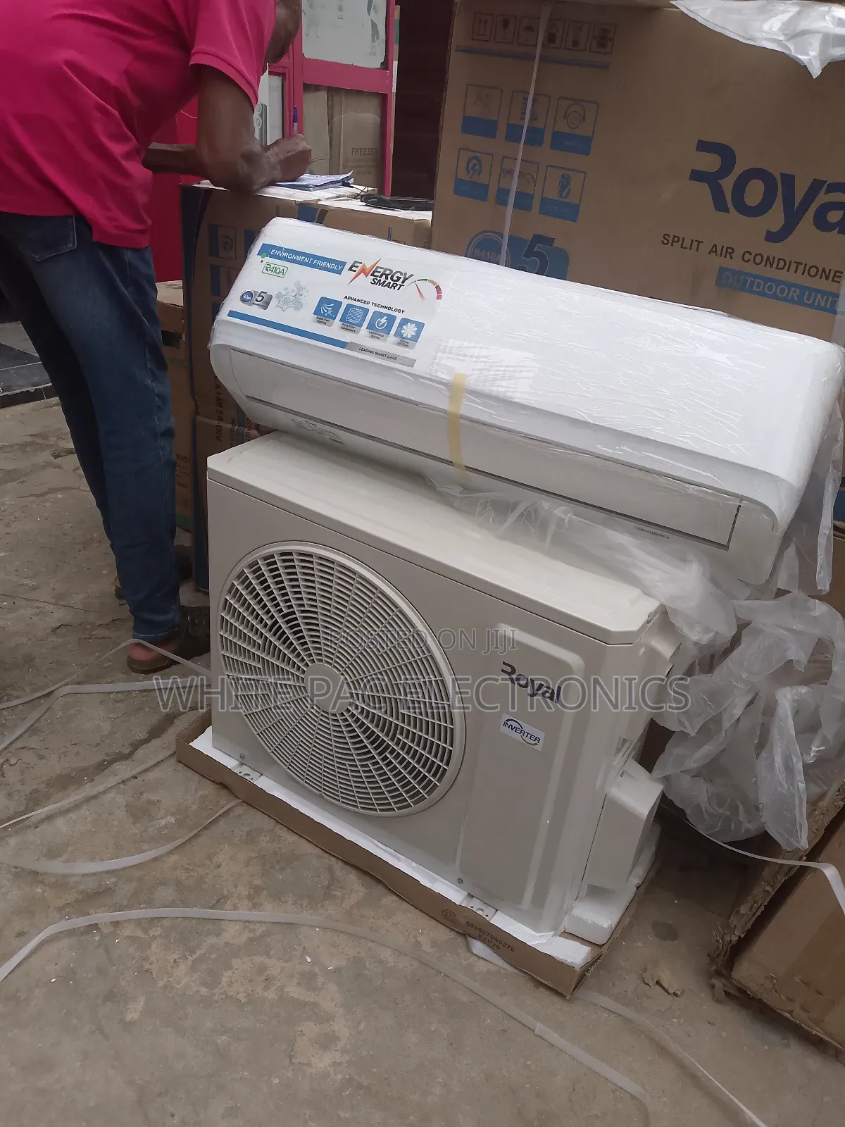 Original Royal Inverter 2hp Ac Split Unit Extra Cooling