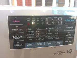 Lg 20kg Wash / Dry Front Loader Automatic Inverter 10years