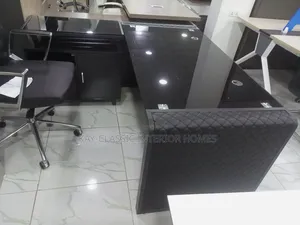 2mt Glass Top Executive Director Office Table
