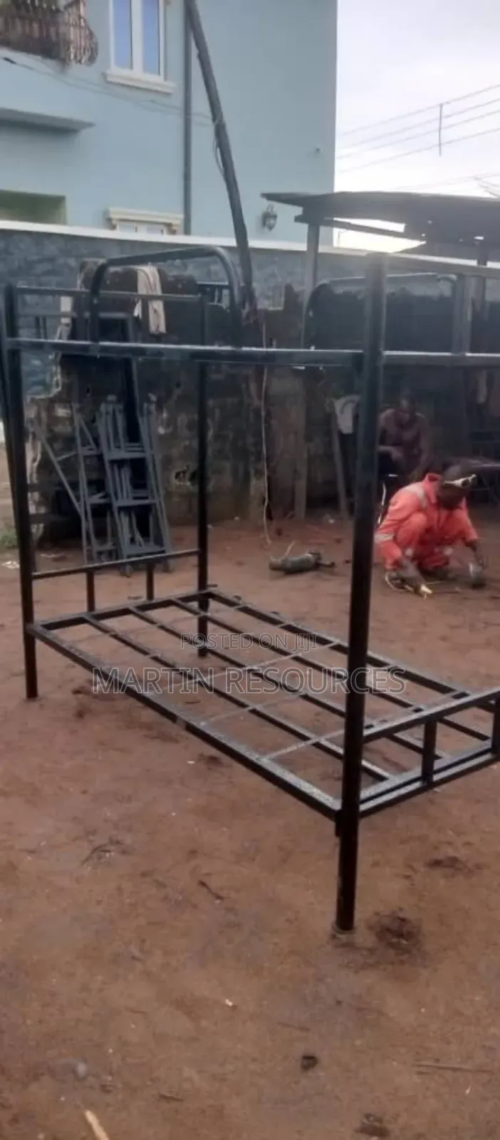 Metal Double Bunk Bed