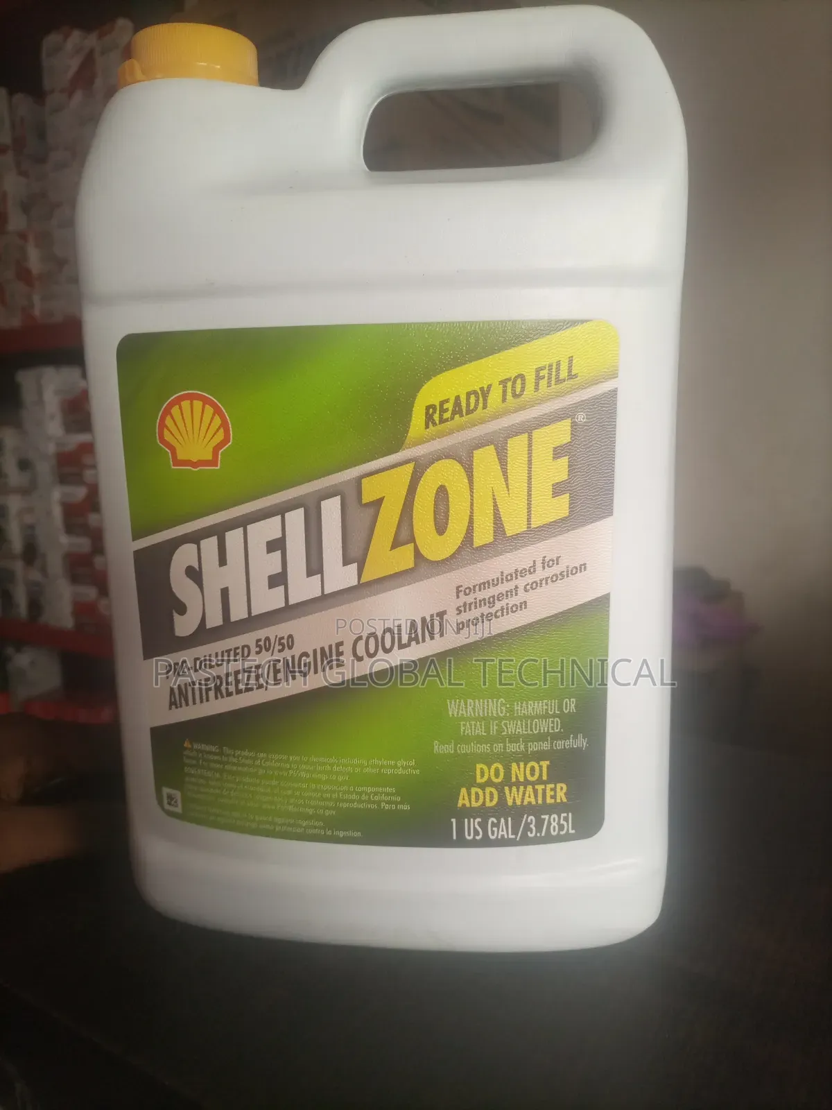 Shellzone Pre-Diluted 50/50 Antifreeze/Engine Coolant