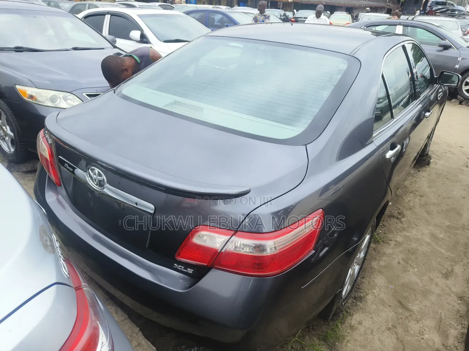 Toyota Camry 2.4 XLE 2008 Gray