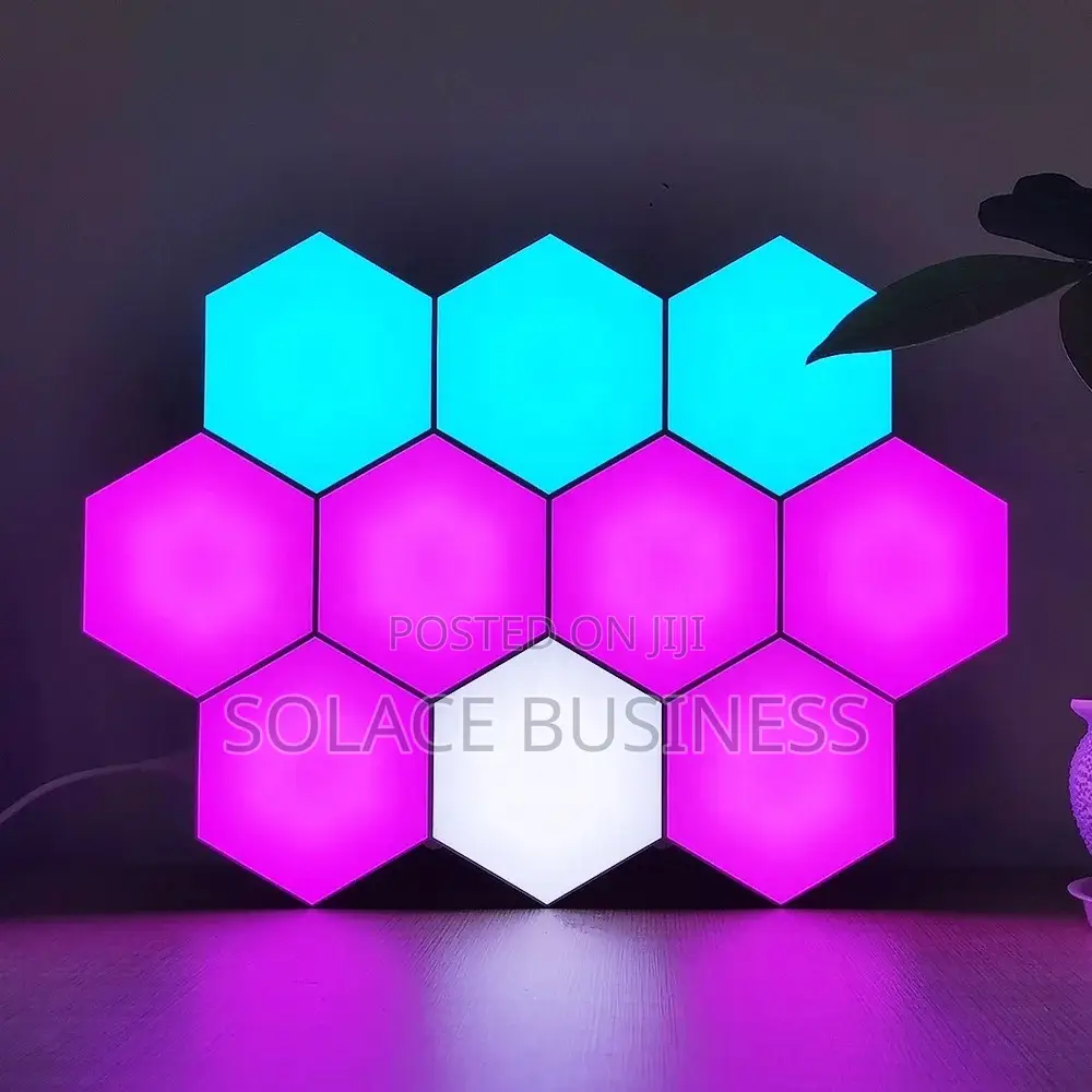 10pcs Hexagon Lights