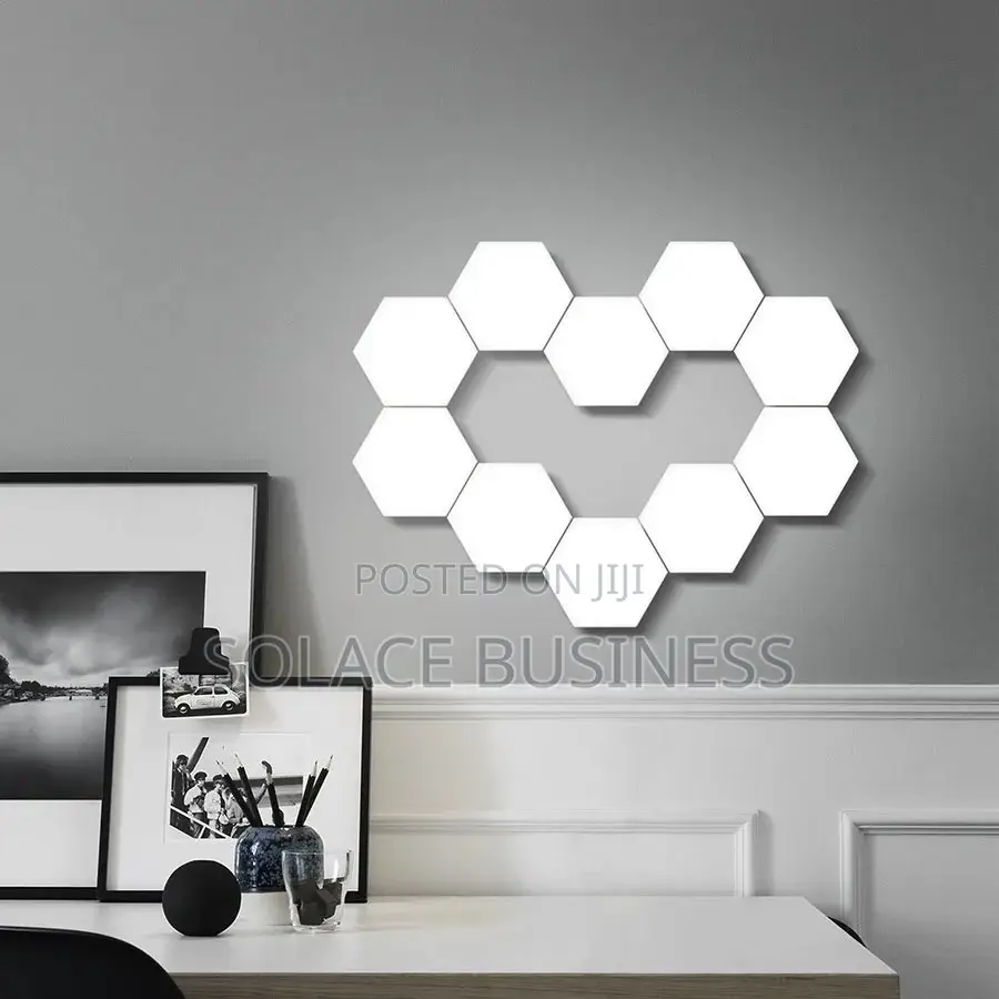 10pcs Hexagon Lights