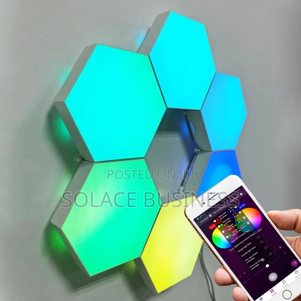 10pcs Hexagon Lights