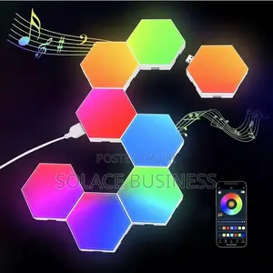 10pcs Hexagon Lights