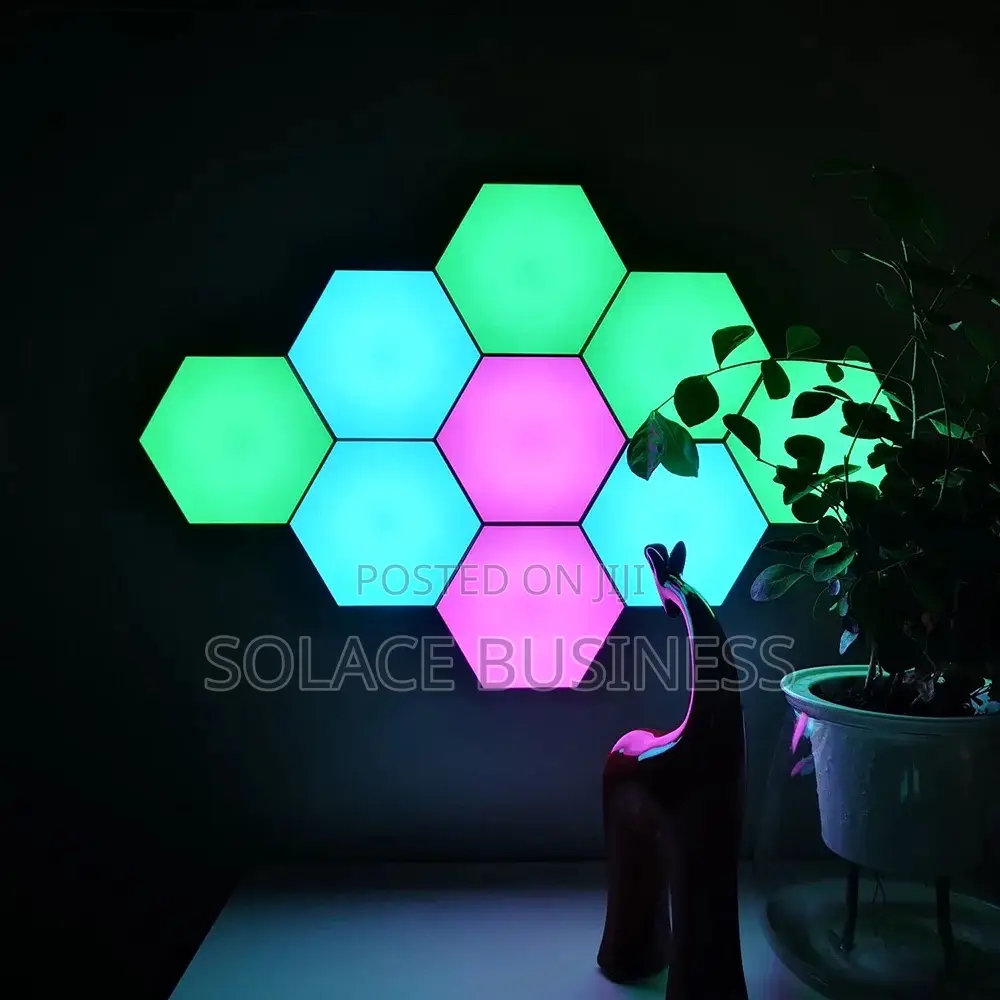 10pcs Hexagon Lights