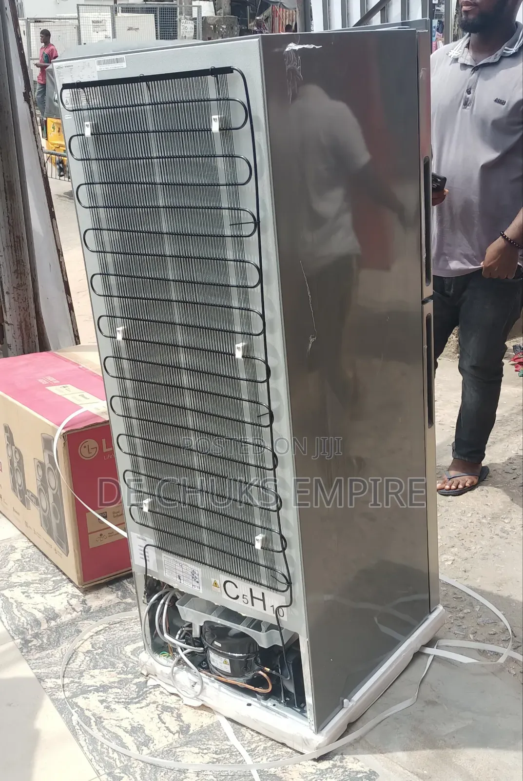>>Haier Thermocool Double Door Fridge Freezer-(250liters)<