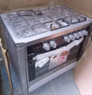 Scanfrost 90*60cm 5 Burner Gas Cooker With Auto Ignition